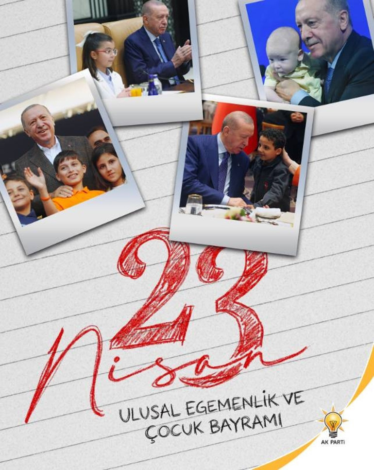 AK Parti, 23 Nisan için sosyal medyadaki logosunu değiştirdi