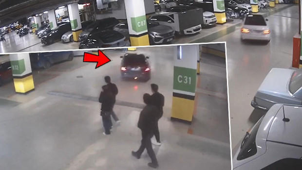 AVM otoparkında drift! 5 sürücüye 700 bin lira para cezası