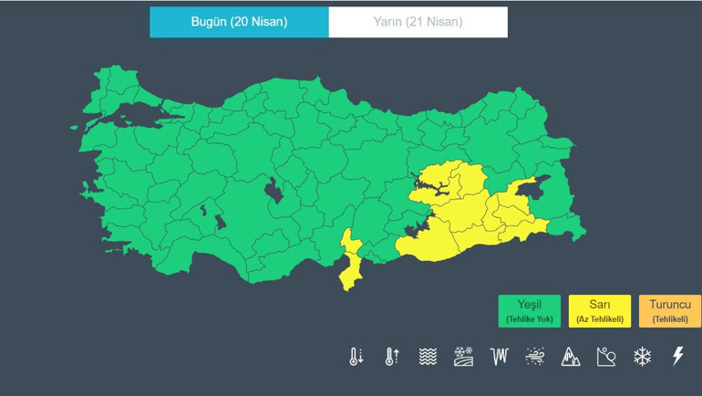 Batıda bahar, doğuda kış havası... Meteoroloji 12 il için sarı kodlu alarm verdi