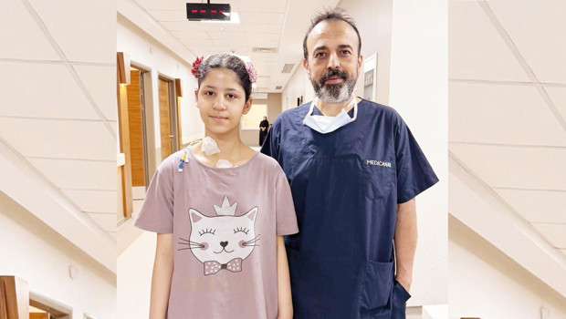 Bombalar altında 80 ameliyat… Meysem’in kalbine dokundular