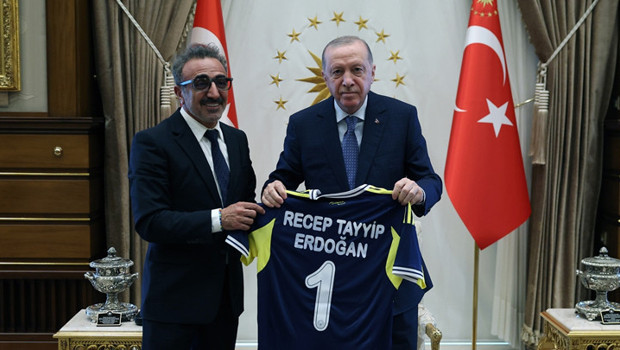 Cumhurbaşkanı Erdoğan, ABD-Türkiye İş Konseyi Başkanı Hamdi Ulukaya’yı kabul etti