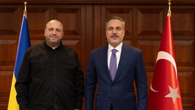 Dışişleri Bakanı Hakan Fidan, Ulusal Güvenlik ve Savunma Konseyi Sekreteri Umerov ile görüştü