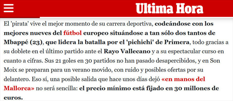 Fenerbahçe istiyordu: Mallorcanın Vedat Muriqi için belirlediği bonservis bedeli şoke etti