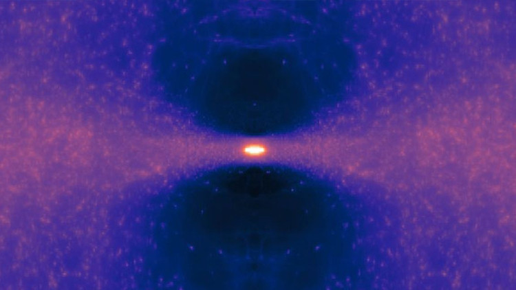 Galaksimiz karanlık maddenin içinde yüzüyor olabilir