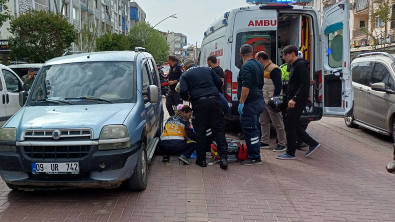 Hafif ticari araç ile çarpışan motosikletin sürücüsü Sude, hayatını kaybetti