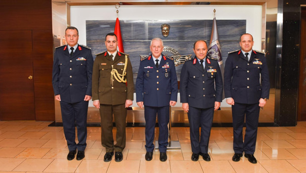 Hava Kuvvetleri Komutanı Orgeneral Kadıoğlu, Mısır’dan gelen askeri heyeti kabul etti
