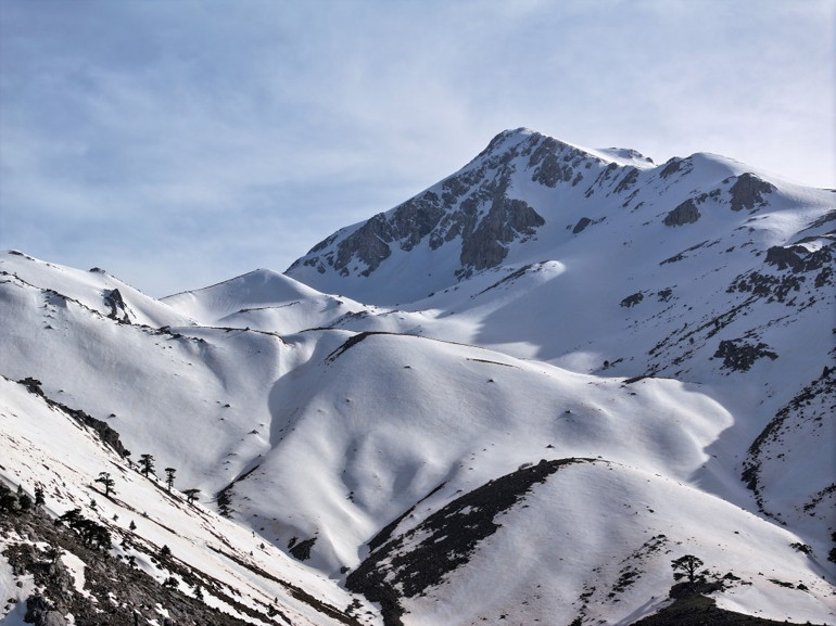 Hayran bırakan manzaralar 2 mevsimin güzelliği bir arada