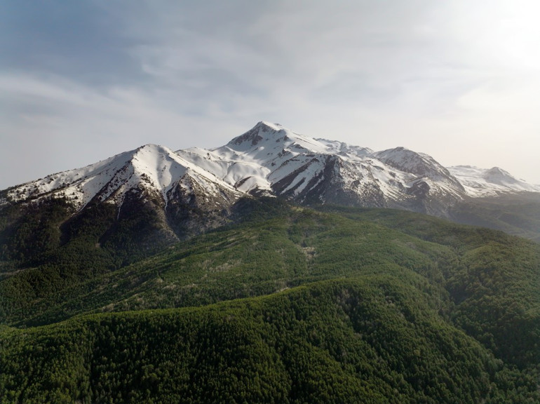 Hayran bırakan manzaralar 2 mevsimin güzelliği bir arada