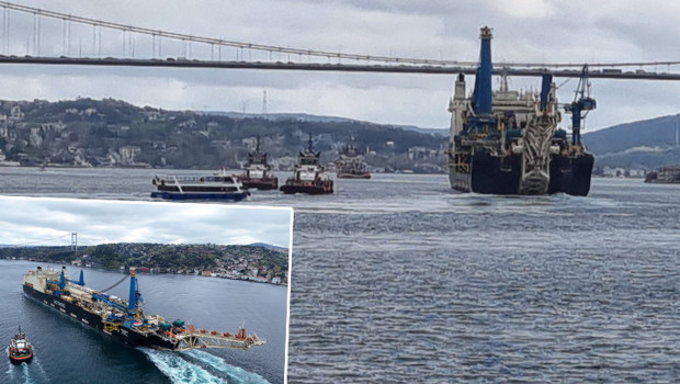 İstanbul Boğazı’nda gemi trafiği çift yönlü askıya alındı