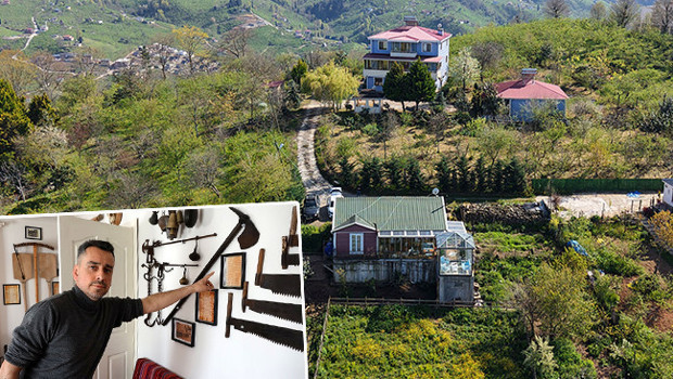 ‘Köy odası’ geleneğinden esinlendi: Elinde 200’den fazla var! ‘Burası, herkesin geçmişine dair mirası bulabildiği yer’