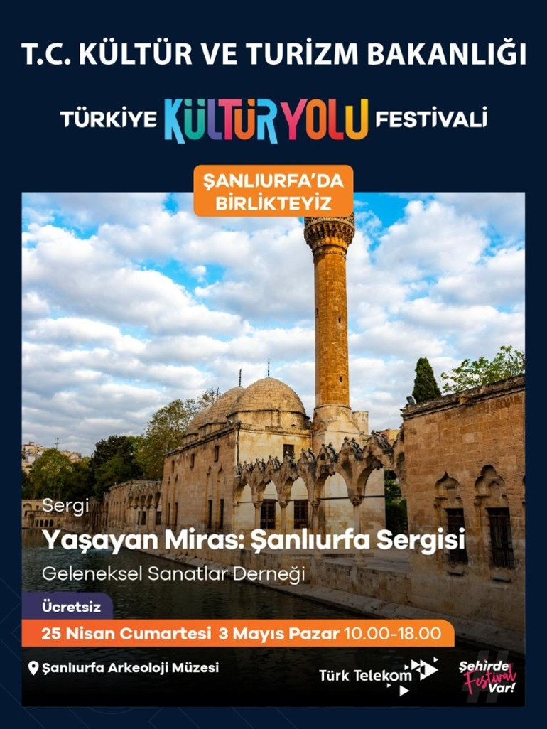 Mezopotamya’nın kalbinde Şanlıurfa’da Kültür Yolu Festivali başladı