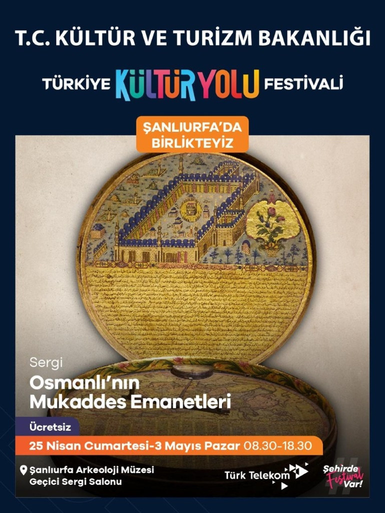 Mezopotamya’nın kalbinde Şanlıurfa’da Kültür Yolu Festivali başladı