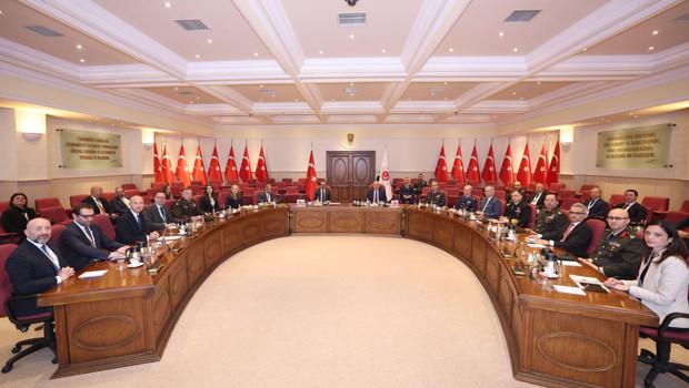 Milli Savunma Bakanı Güler, ABD-Türkiye İş Konseyi heyetini kabul etti