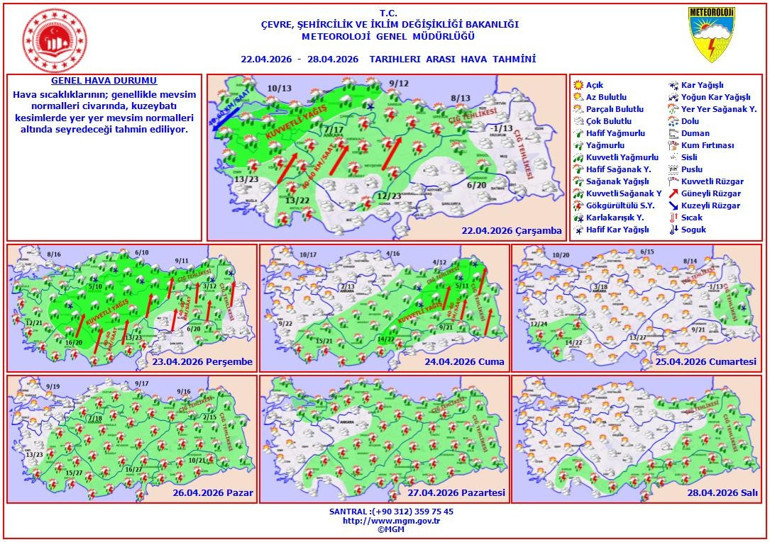 Sel, fırtına, yağış, dolu... İçişleri Bakanlığından bazı iller için sarı kodlu uyarı
