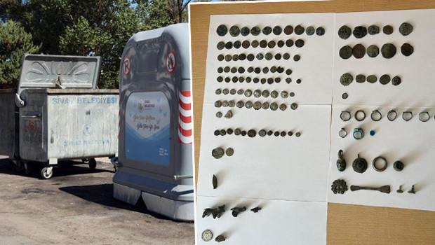 Sivas’ta vatandaş çöplükte gördüğüne inanamadı: Tam 128 parça…