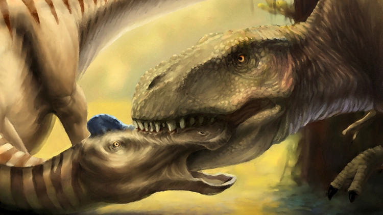 T.rex’in dişi avının kafasında bulundu