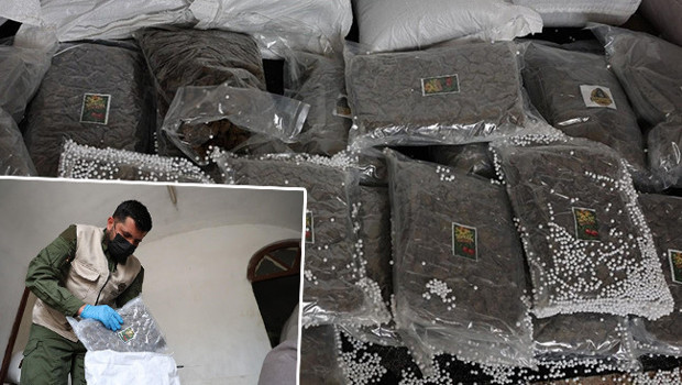 Türkiye ve Suriye’den ortak uyuşturucu operasyonu: Değeri tam 300 milyon lira