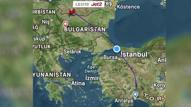 Yolcular sorun çıkardı! Antalya’dan kalkan uçak Bulgaristan’a acil iniş yaptı