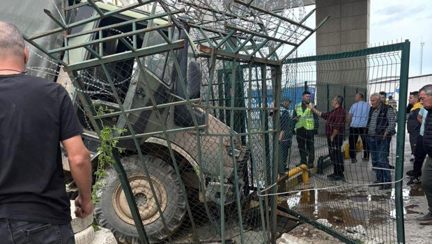Hamzabeyli Sınır Kapısı’nda askeri araç kazası; 2 asker yaralı