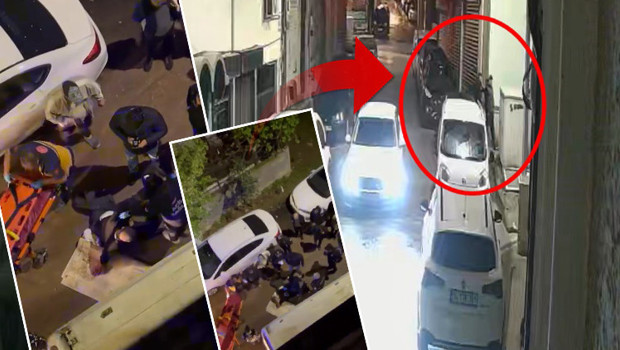 Husumetlisini ara sokağa götürüp vurdu… Saldırı kamerada