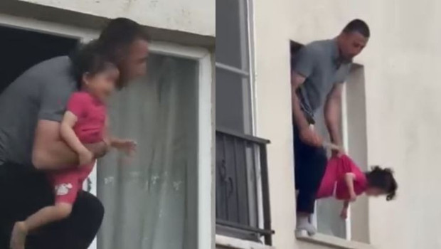 3 yaşındaki kızına dehşeti yaşattı… Kızını rehin alan baba etkisiz hale getirildi