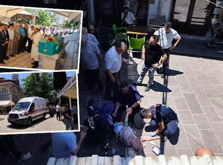 Acı üstüne acı! Kalp krizinden ölen arkadaşının cenazesine geldi, kalp krizi geçirdi