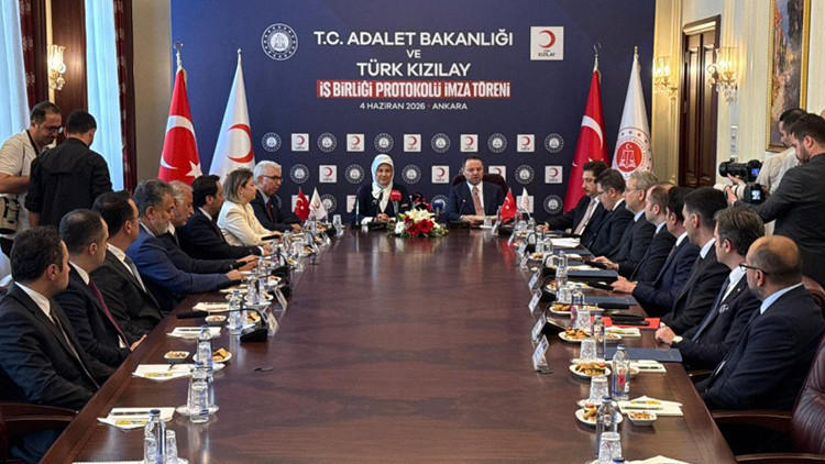 Adalet Bakanlığı ve Türk Kızılay arasında iş birliği protokolü