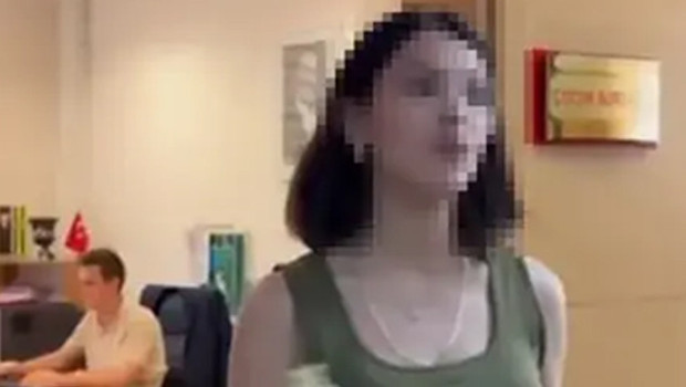 Adliye personelinden tepki çeken video! Savcılık açıklama yaptı