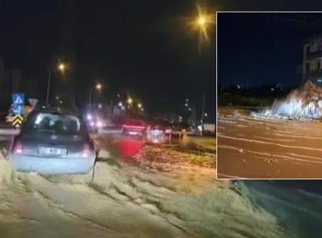 Aniden bastıran sağanak felaketi getirdi! Konya’da yollar göle döndü, mahsur kalanları AFAD kurtardı