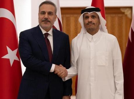 Dışişleri Bakanı Hakan Fidan Al Sani ile görüştü