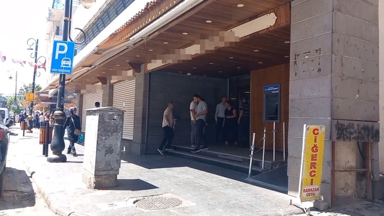 Diyarbakırda banka şubesine silahlı saldırı