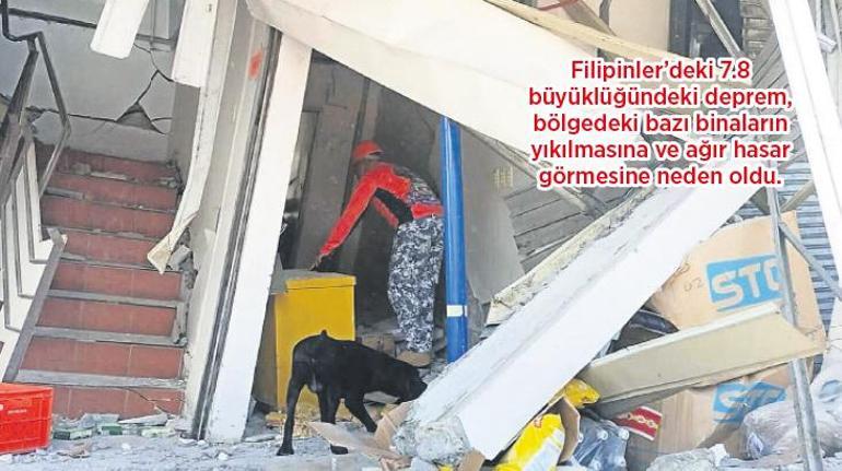 Filipinler’i deprem vurdu! Denizde 7.8 karada yıkım 3 Filipinler’i deprem vurdu! Denizde 7.8 karada yıkım