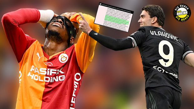 Galatasaray için İtalya’dan olay Osimhen ve Vlahovic iddiası!