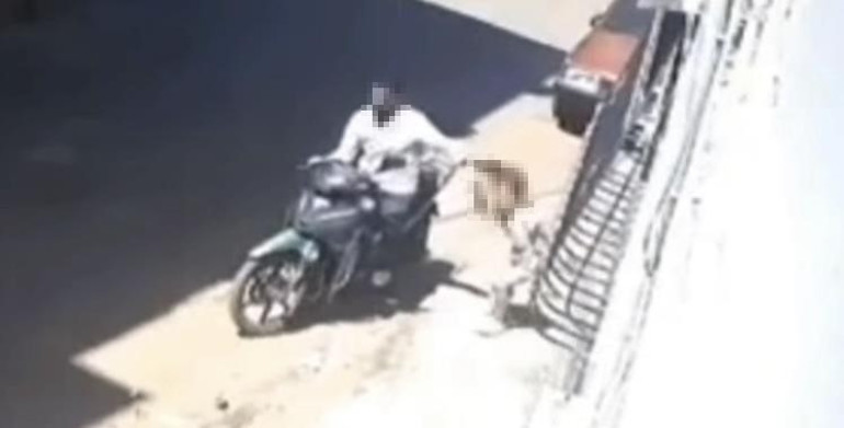 Görüntüler sosyal medyayı ayağa kaldırdı Gözü dönmüş baba hakkında dehşete düşüren detaylar ortaya çıktı