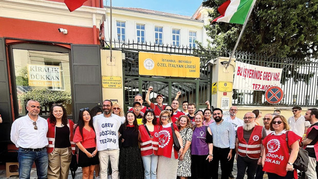 Grev 123 gün sonra bitti… İtalyan Lisesi’nde dersler başladı
