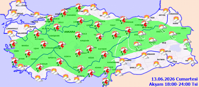 Meteorolojiden 30 il için sarı kodlu uyarı: Kuvvetli yağış geliyor