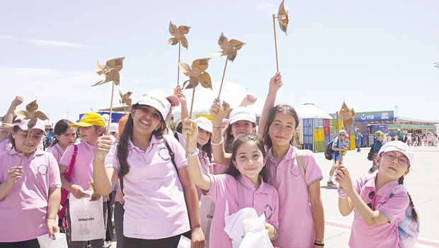 Sıfır atık festivali başladı… Geri dönüşümlü eğlence