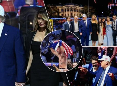 Trump’tan Beyaz Saray’da UFC gecesi! Doğum gününde sıra dışı kutlama