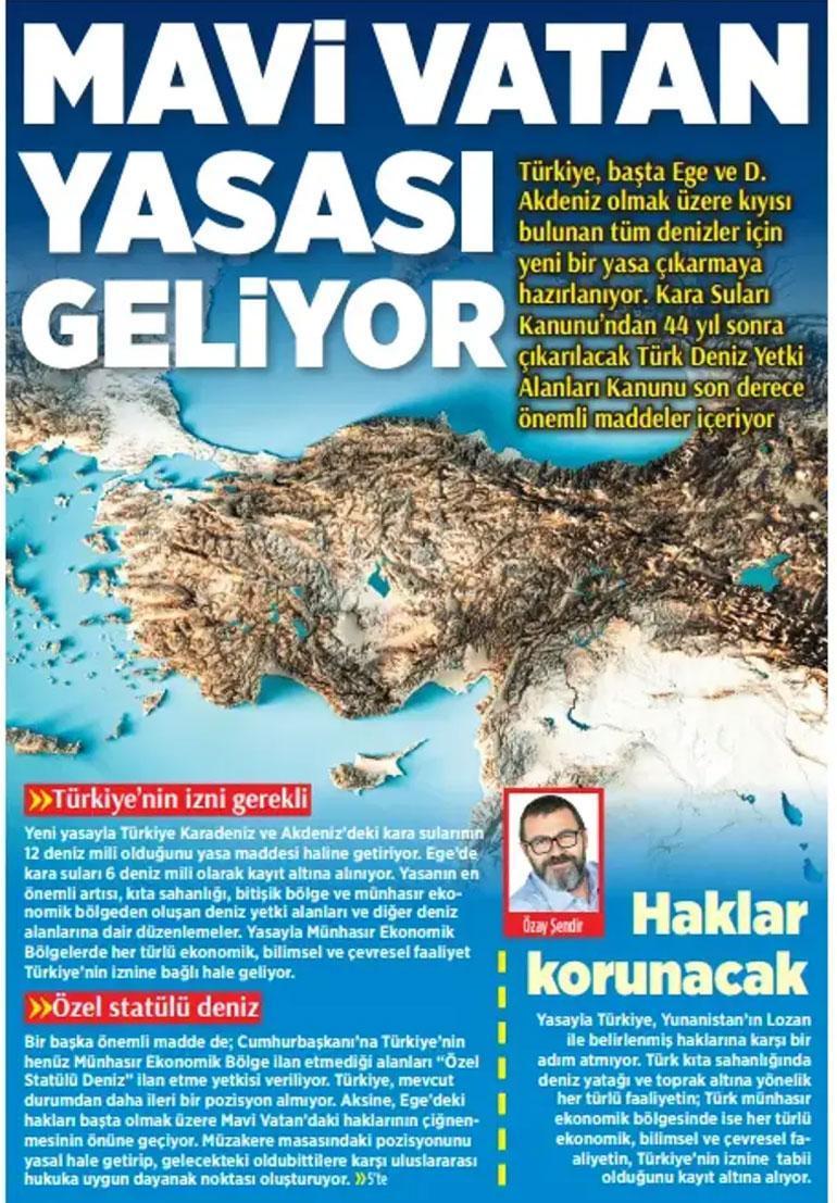Yunanistan’da ‘Mavi Vatan yasası’na karşı hamle hazırlığı! ‘Türkiye’ye karşı 4 farklı senaryo’ 4 Yunanistan’da ‘Mavi Vatan yasası’na karşı hamle hazırlığı! ‘Türkiye’ye karşı 4 farklı senaryo’