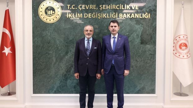 Bakan Kurum, DEM Parti Ağrı Milletvekili Sakık ile bir araya geldi