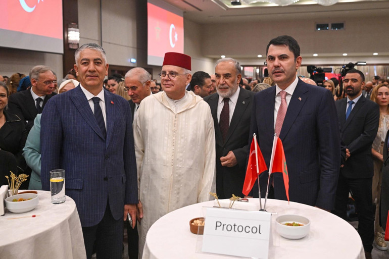 Çevre, Şehircilik ve İklim Değişikliği Bakanı Kurum, Fas Milli Günü Programında konuştu