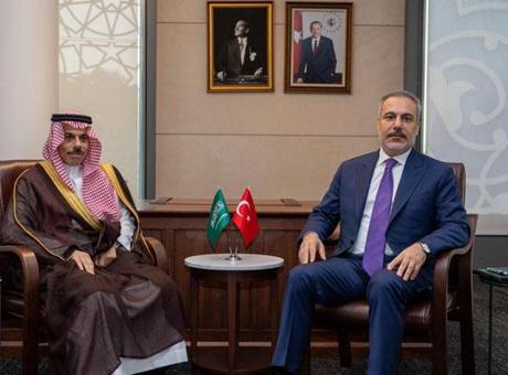 Dışişleri Bakanı Hakan Fidan, Faysal bin Ferhan Al Suud ile görüştü