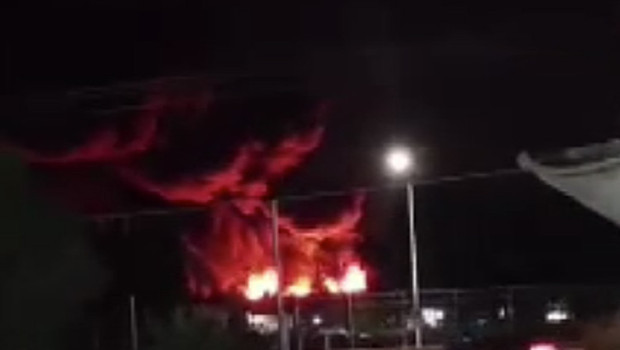 Eskişehir’de TEI yerleşkesinde yangın