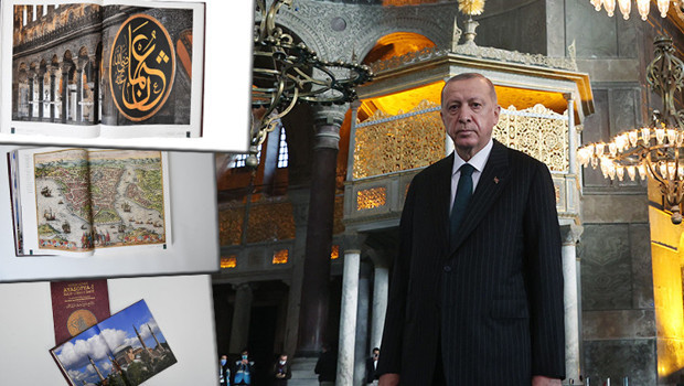 Kutlu fethin zafer nişanesi Ayasofya'ya yaraşır özel bir eser: Fethin Mührü: Ayasofya-i Kebîr Câmi-i Şerîfi