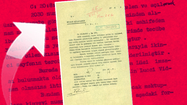 MİT gizli yazışmaların deşifre edilmesine ilişkin tarihi belgeyi paylaştı