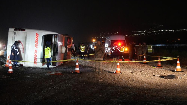 Otobüs kazasında yaralı sayısı 40’a yükseldi