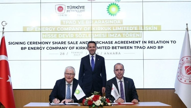 TPAO, BP'nin Kerkük merkezli şirketinin yüzde 15 hissesini satın aldı