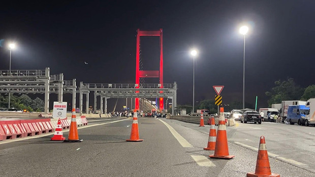 15 Temmuz Şehitler Köprüsü trafiğe kapatıldı
