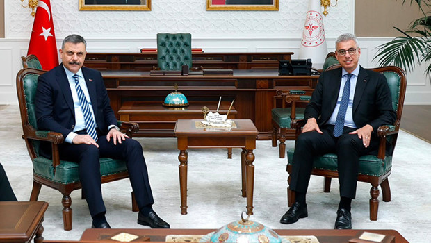 Bakanlar Memişoğlu ve Çiftçi bir araya geldi