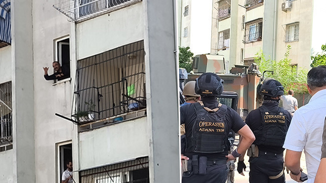 Adana'da hareketli dakikalar: Yakalanacağı anladı, eline el bombası alıp kendisini eve kilitledi! 2 Adana'da hareketli dakikalar: Yakalanacağı anladı, eline el bombası alıp kendisini eve kilitledi!